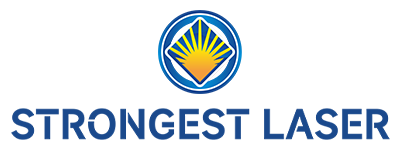 λογότυπο της εταιρείας Strongest Laser που αντιπροσωπεύεται στην Ελλάδα από τη Sigma Menexian